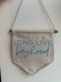 Boyhood banner