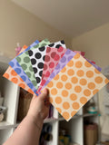 Spotty journal paper pack