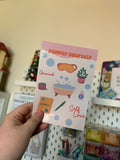 Pamper Yourself sticker sheet