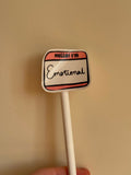 Hello I'm Emotional Sticker