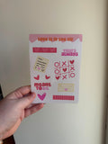 Love is in the Air Sticker Sheet