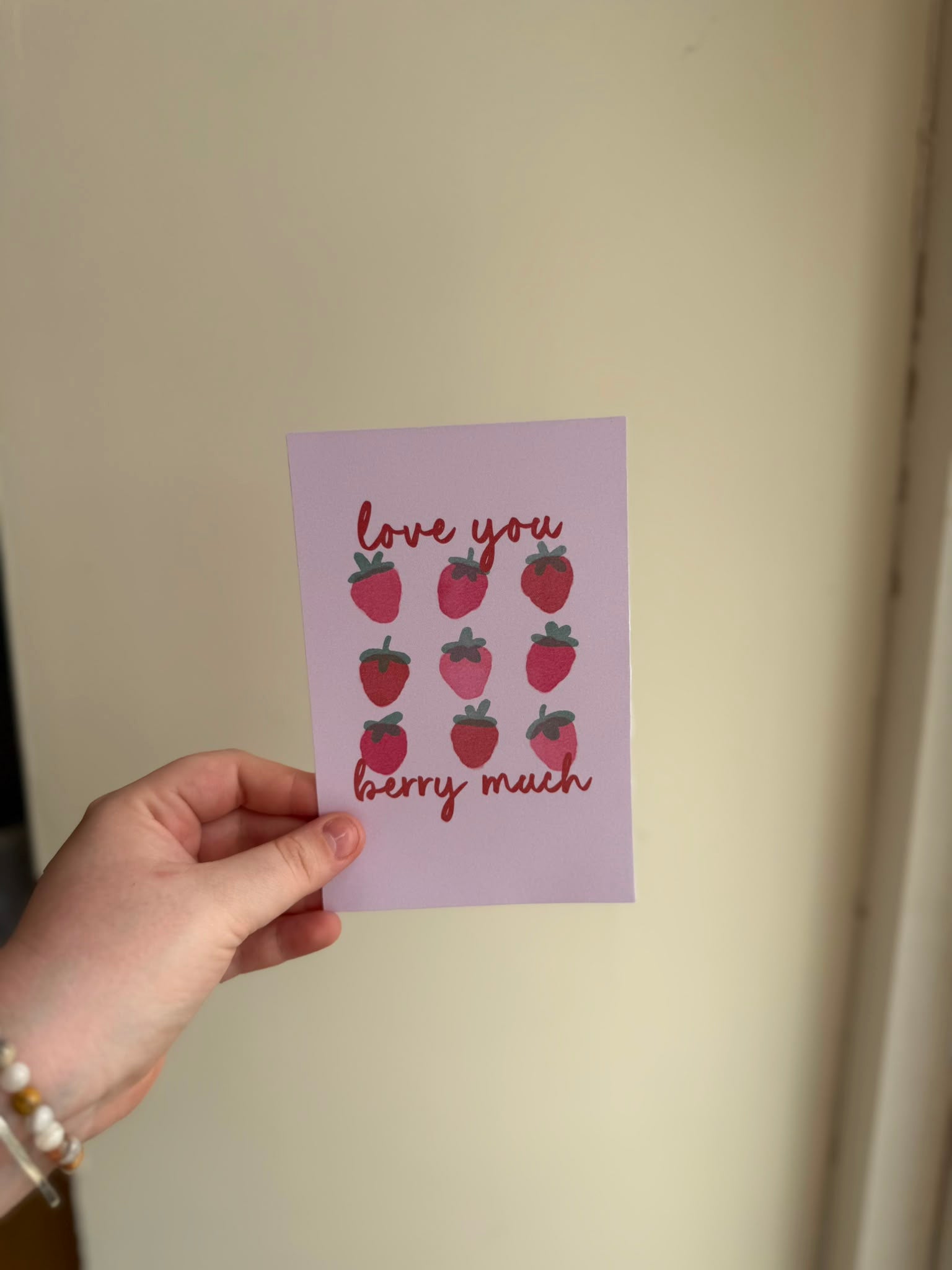Love You Berry Much Print