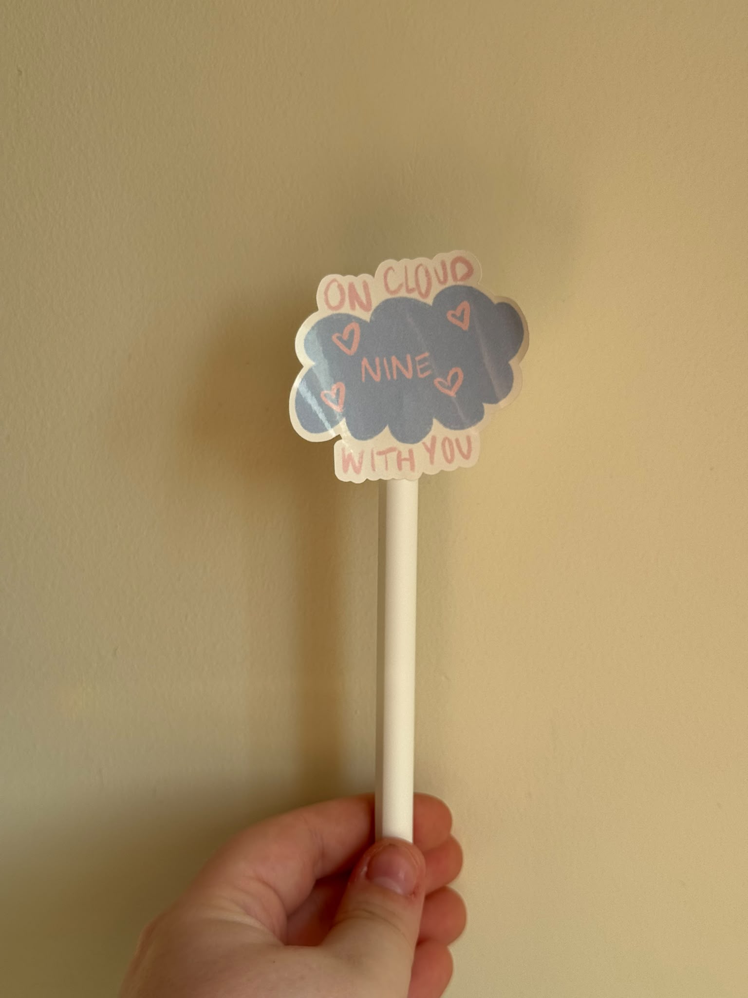 On Cloud Nine With You Sticker