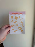 Pasta is Love Sticker Sheet