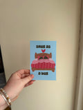 Snug as a bug print