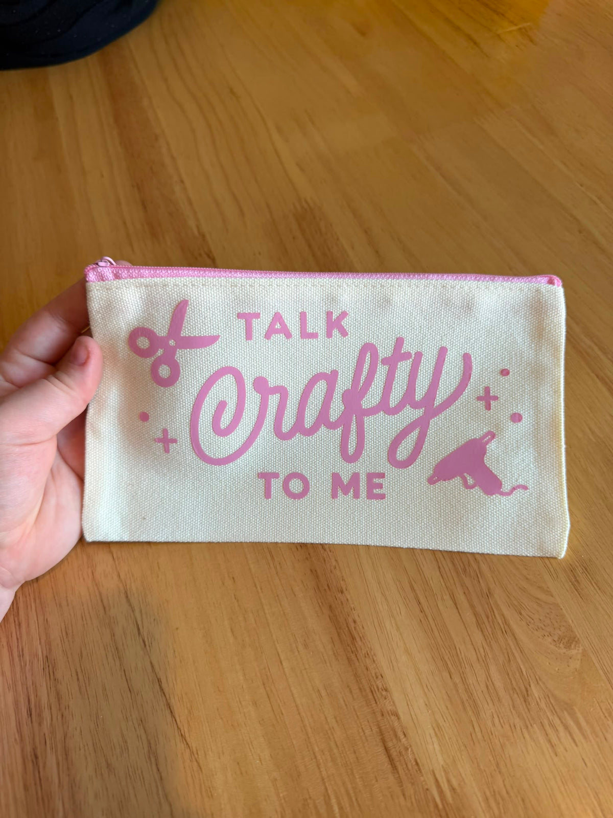 Talk Crafty to me Pouch