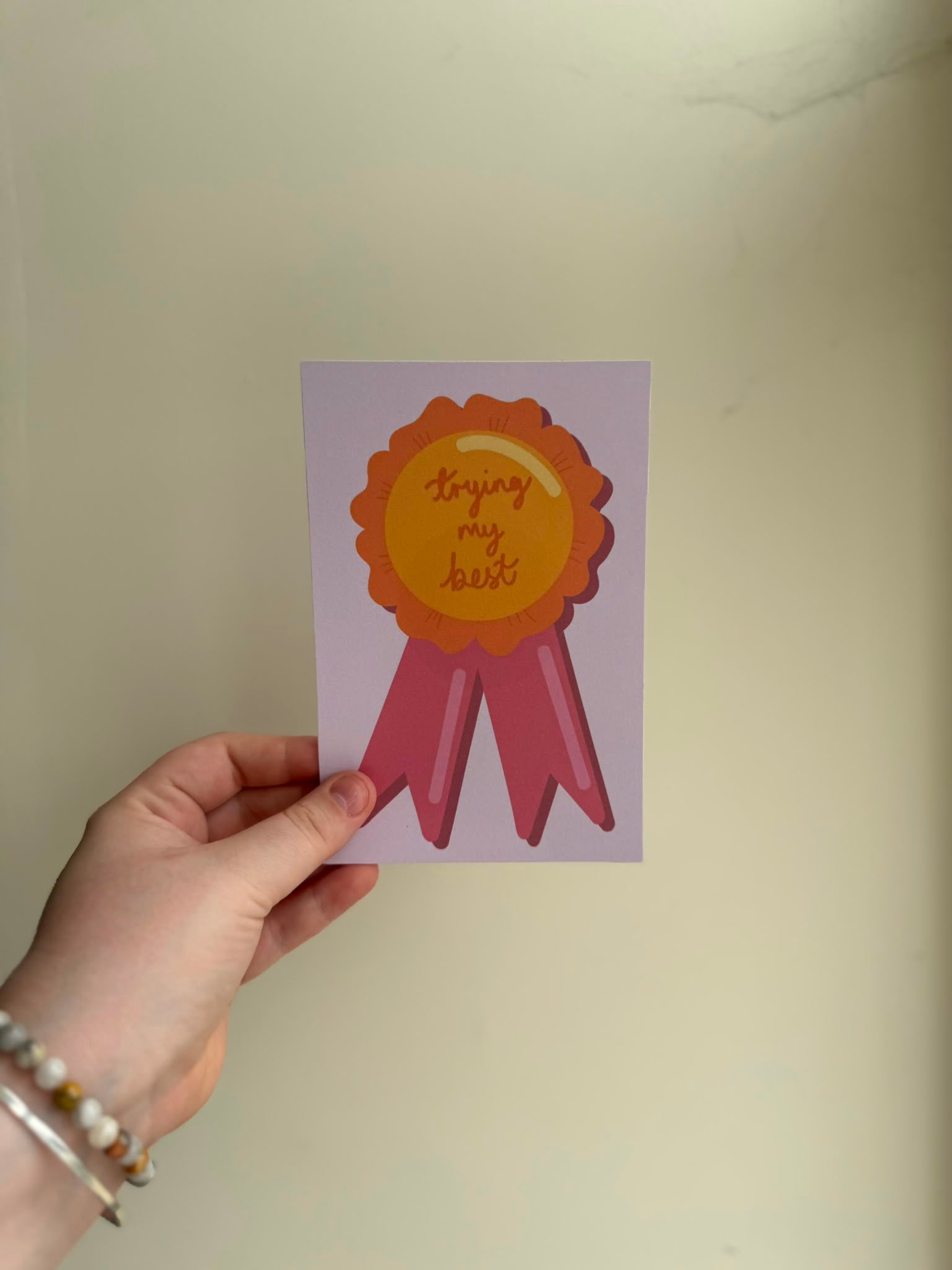 Trying my Best Print