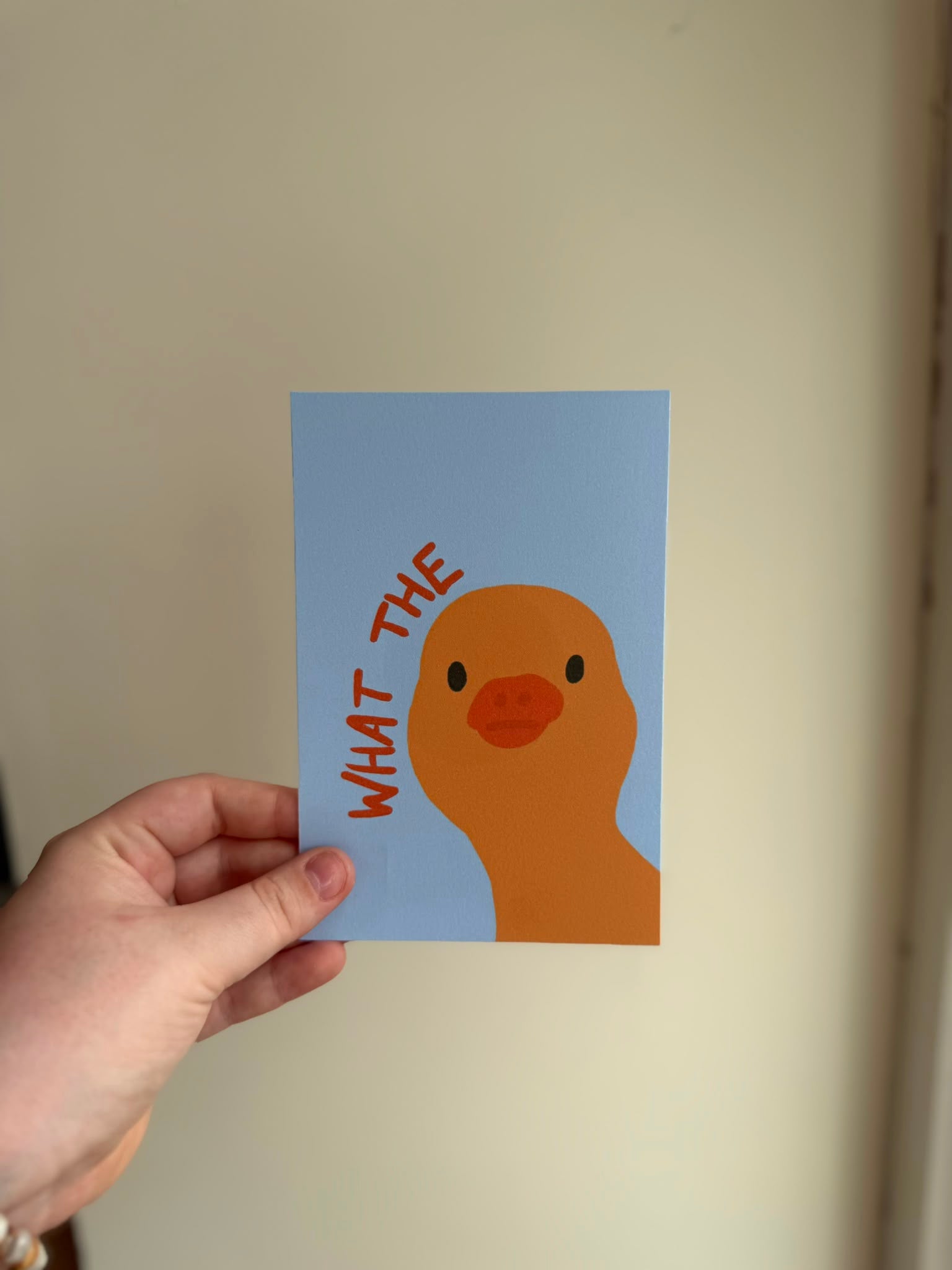 What the duck print